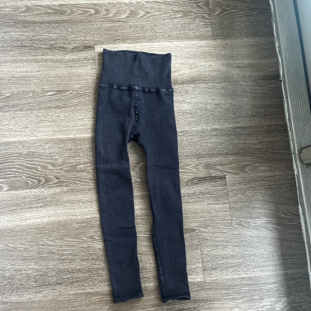 FP Movement Ribbed Black Leggings